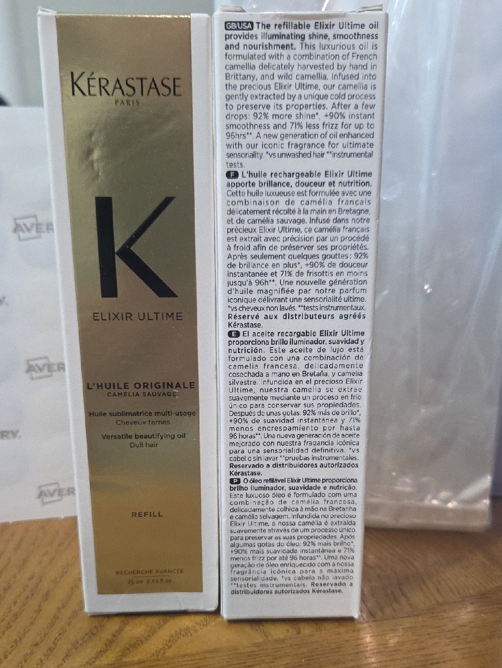 Kérastase Elixir Ultime L'Huile Originale Refill - Gold Bottle